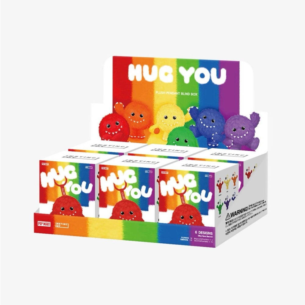 Pop Mart Hug You- Plush Pendant Blind Box Series